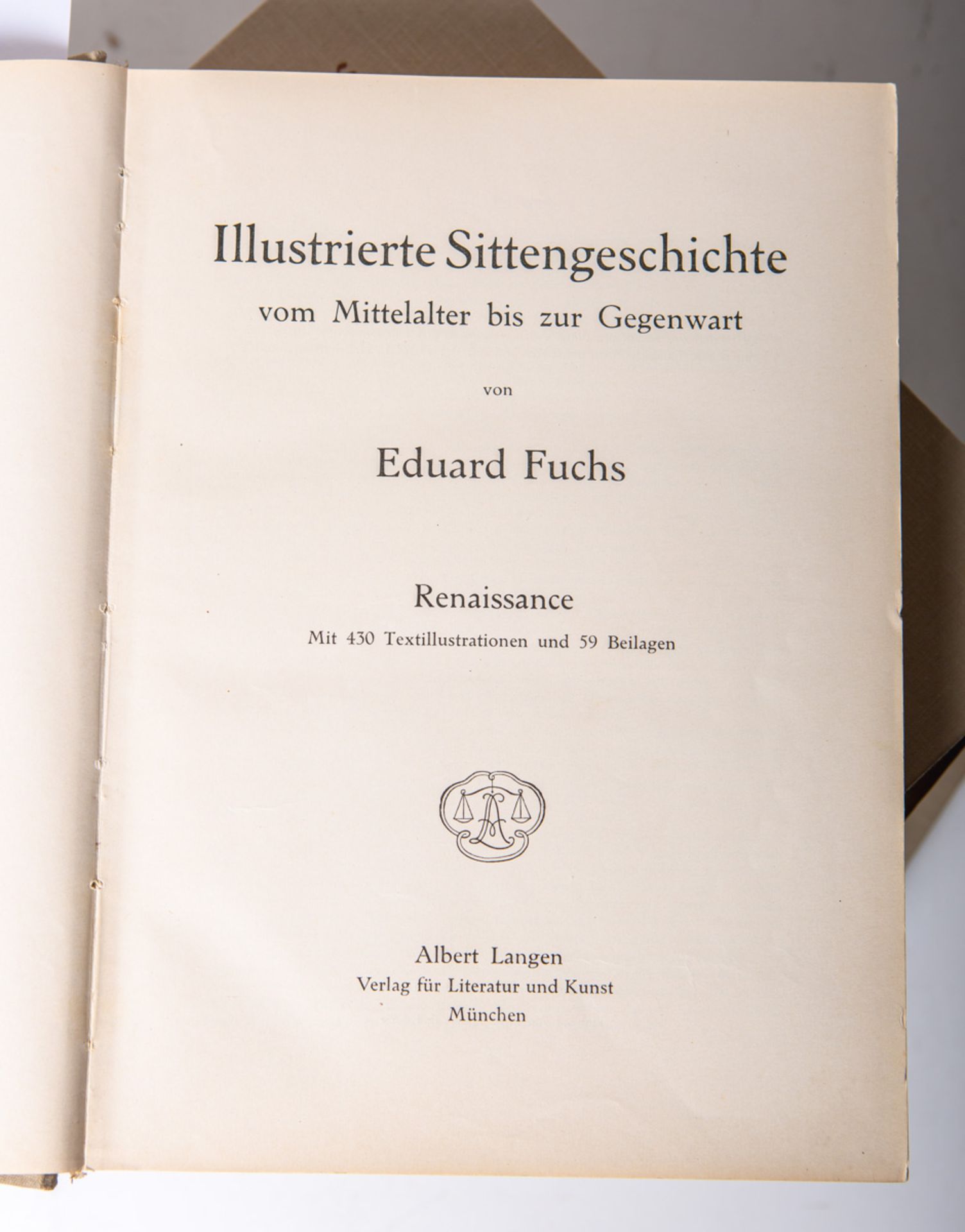 6-bändige Reihe von Fuchs, Eduards "Sittengeschichten" - Bild 2 aus 2