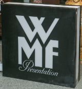 Leuchtkasten / Werbeschild "WMF"