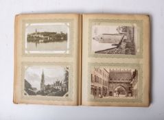 Altes Postkartenalbum (um 1900)