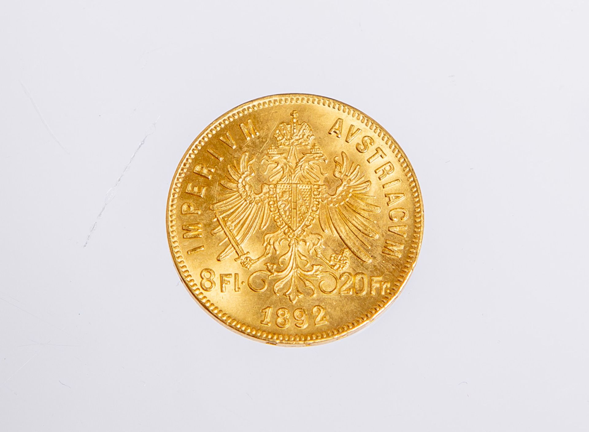 Goldmünze "Imperium Austriacum" (Österreich, 1892) - Bild 2 aus 2
