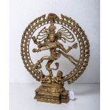 KünstlerIn unbekannt (Indien, wohl 20. Jh.) Tanzender Shiva Nataraja