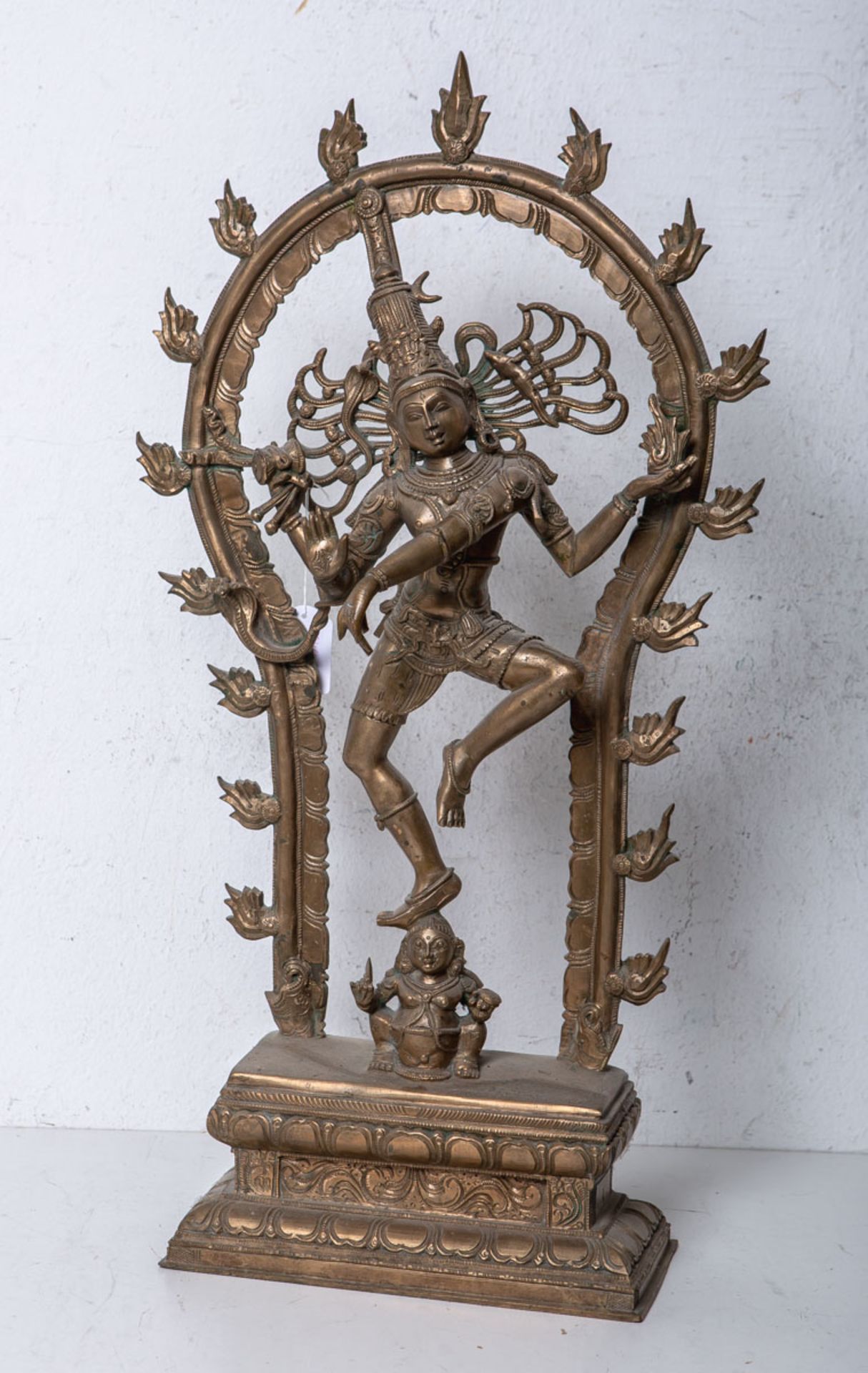 KünstlerIn unbekannt (Indien, wohl 20. Jh.) Tanzender Shiva Nataraja