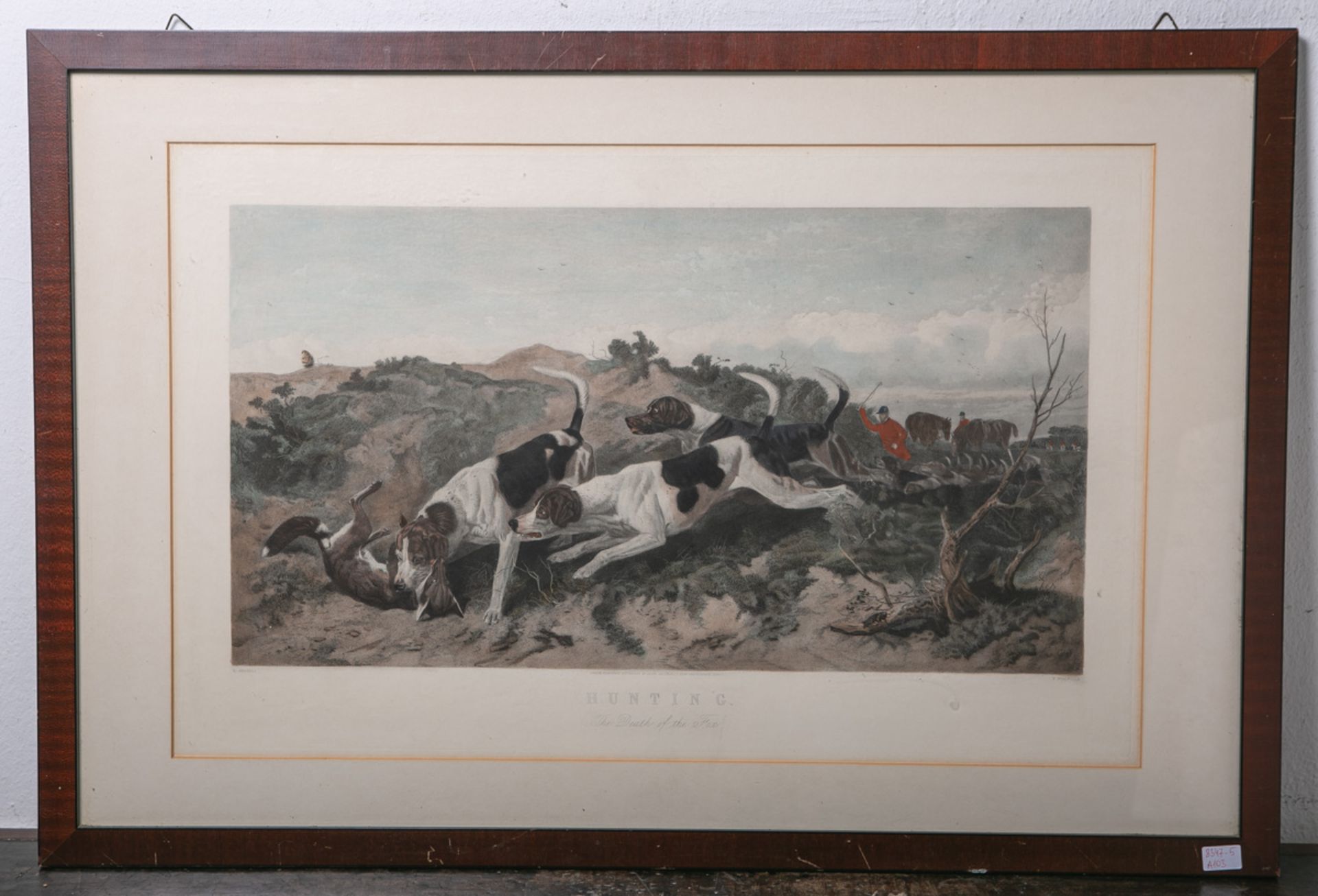 Stracpoole, Frederick (1813 - 1907), "Hunting / The death of the fox"