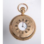 Savonnette Herrentaschenuhr 585 RG (um 1900)