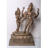 KünstlerIn unbekannt (Indien, wohl 20. Jh.) Wohl Shiva u. Parvati