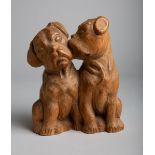Werkstatt unbekannt (wohl 1930740er Jahre), Paar Hunde