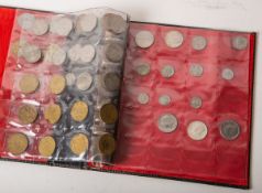 50-teilige Sammlung versch. Münzen