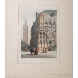 KünstlerIn unbekannt (19. Jh.), "Hotel de Villa a. Gana" / Rathaus in Gent