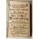 Novum Corpus Constitutionum Prussico-Brandenburgensium