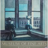 Ausstellungsplakat "Hopper, Edward (1882 - 1967), Room in Brooklyn (1932)"