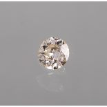 Einzeldiamant im Altschliff 1.41 ct/SI2/L