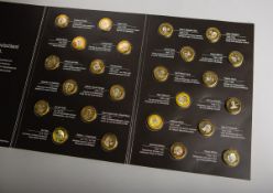 24-teiliges Medaillen-Set "Ehren-Kollektion. Die größten Deutschen"