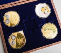4-teiliges Medaillen-Konvolut