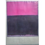 Ausstellungsplakat "Rothko, Mark (1903 - 1970), Untitled (1953)"