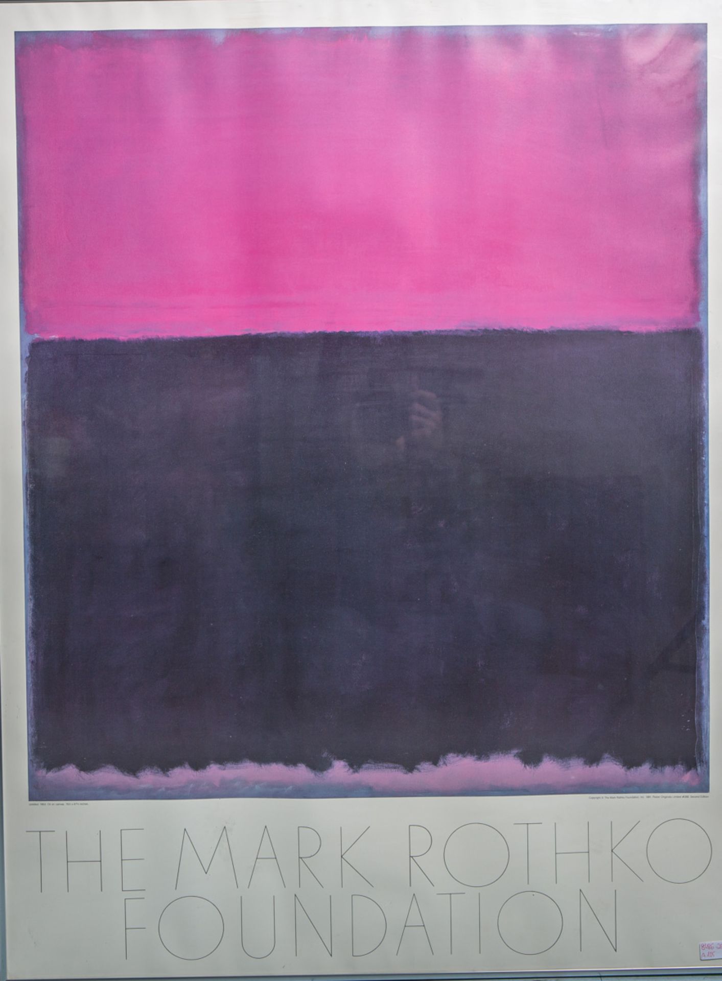 Ausstellungsplakat "Rothko, Mark (1903 - 1970), Untitled (1953)"