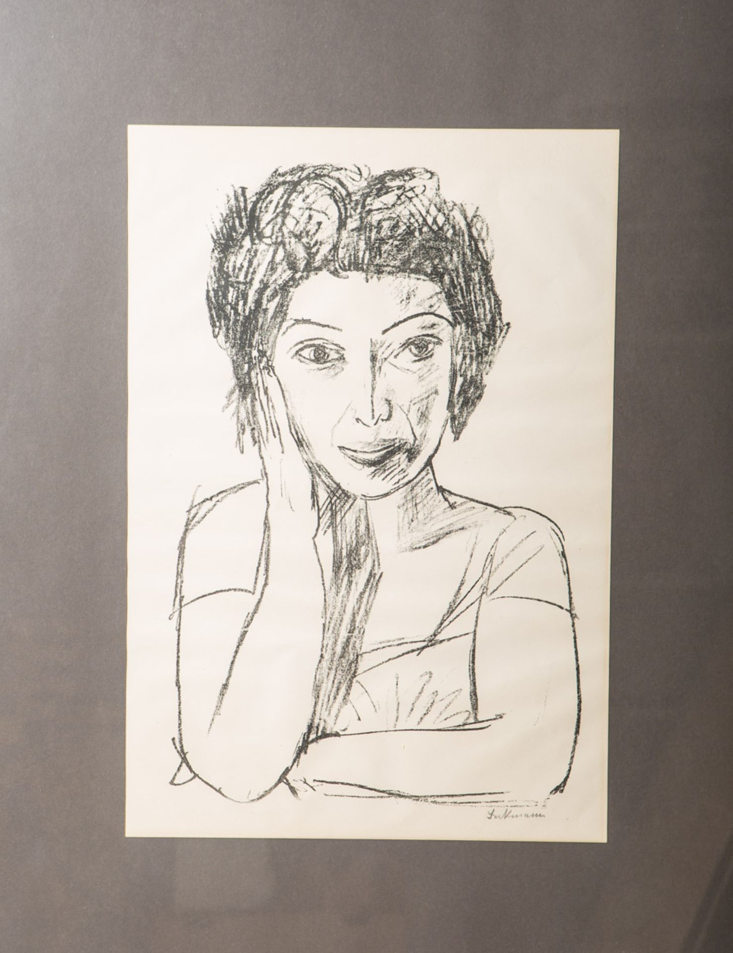 Künstler/in unbekannt (20./21. Jh.), Portrait einer Dame