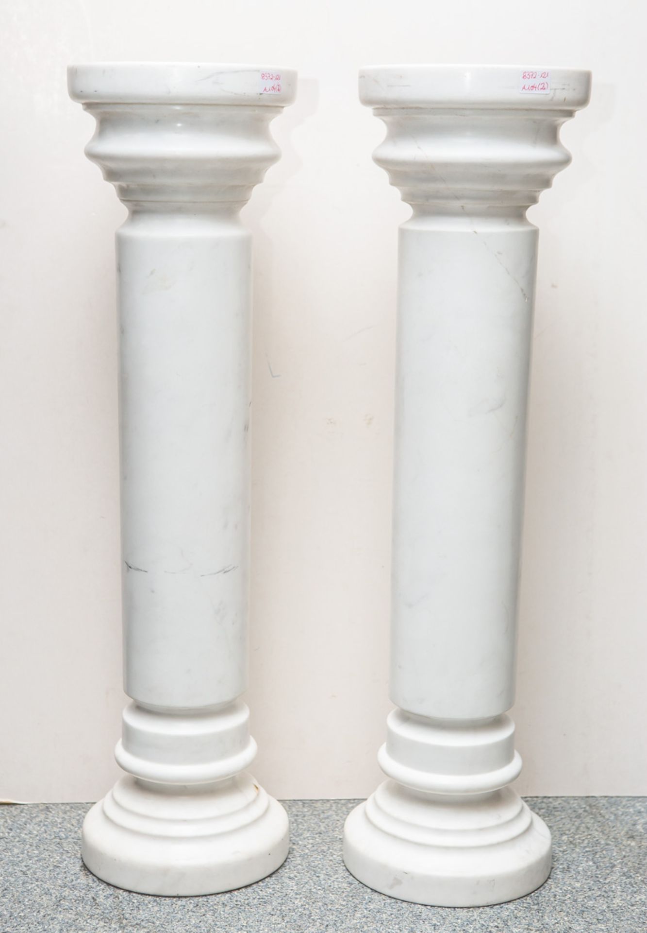 2-teiliges Set von Ziersäulen