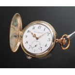 Savonnette Herrentaschenuhr 800 WG (System Glashütte, um 1900)