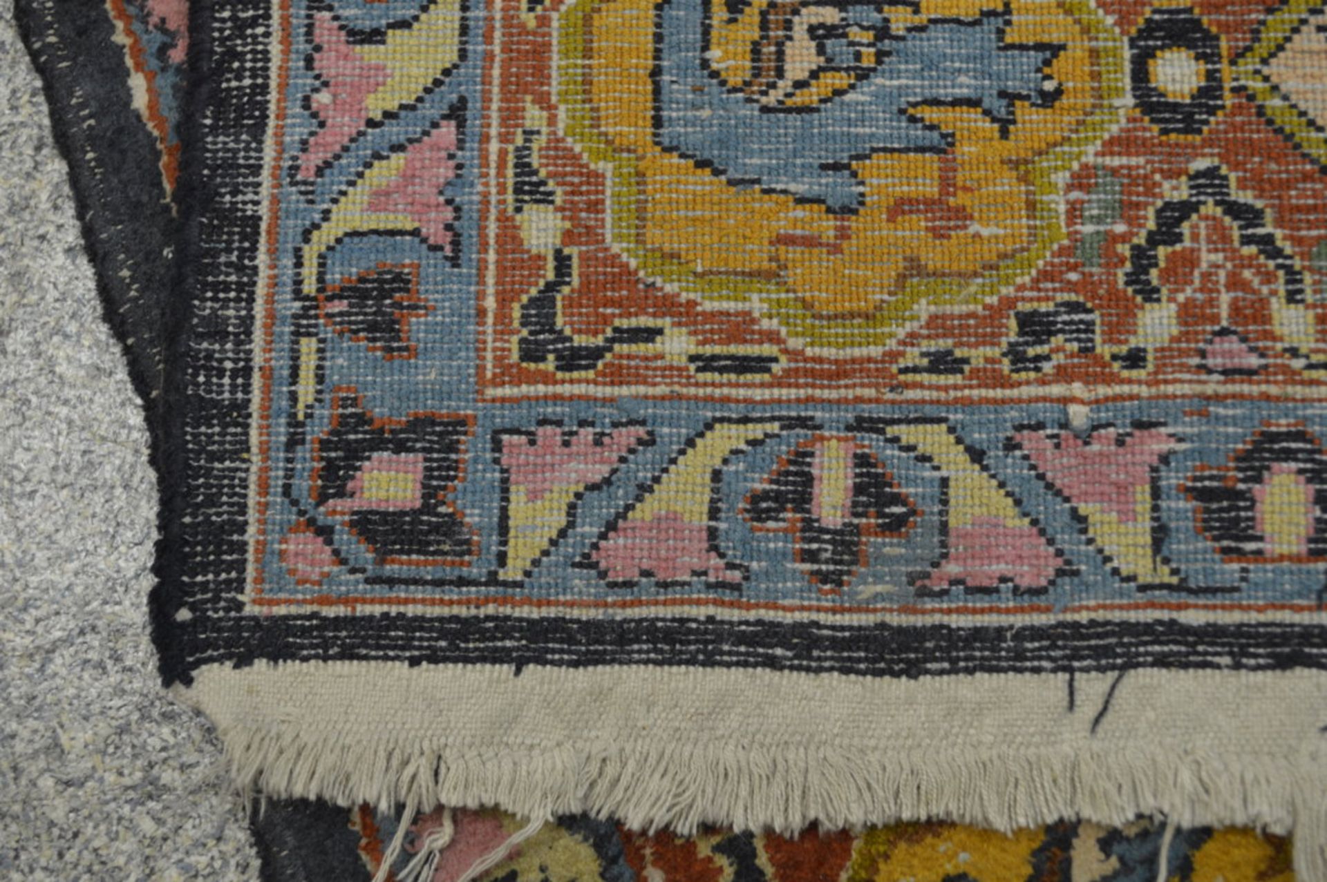 Teppich (wohl arabische Länder, Alter unbekannt) - Bild 4 aus 8