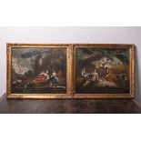 Künstler/in (17./18. Jahrhundert), nach Nicolas Poussin (1594-1665), Gemäldepaar (um 1700)