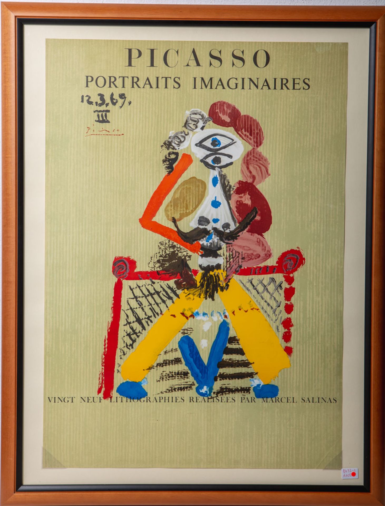 Picasso, Pablo (1881 - 1973), Portrait Imaginaires (1969)