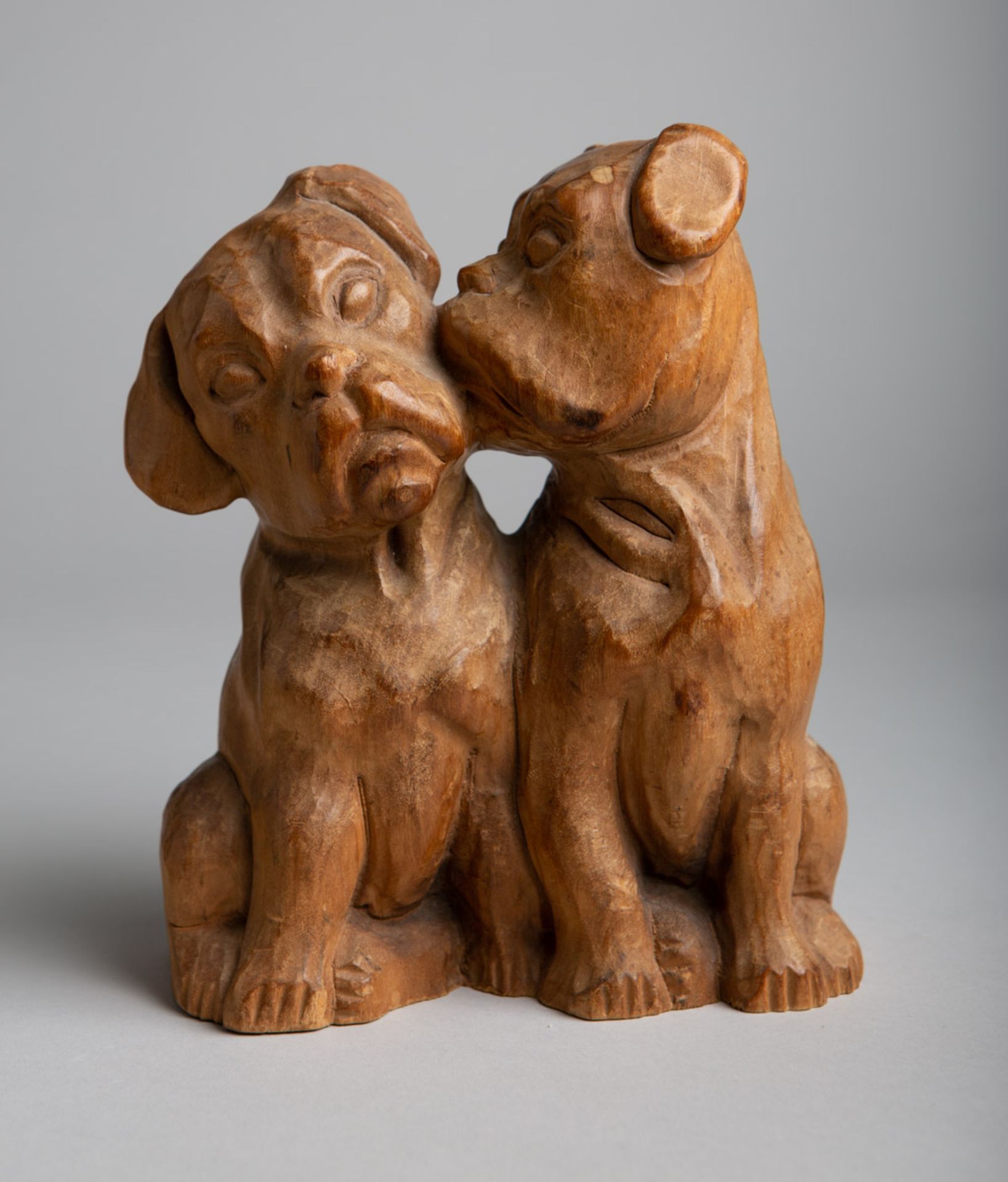 Werkstatt unbekannt (wohl 1930/40er Jahre), Paar Hunde