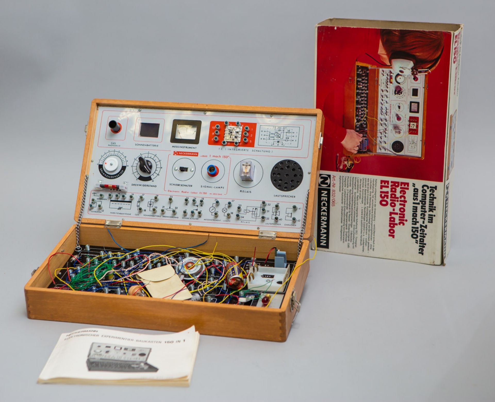 Experimentier-Baukasten "Electronic Radio-Labor EL 150"