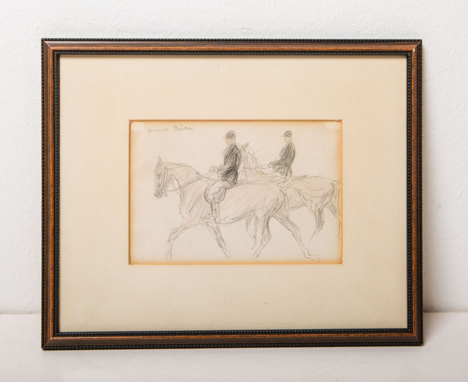 Dill, Otto (1884 - 1957), Zwei Reiter zu Pferd