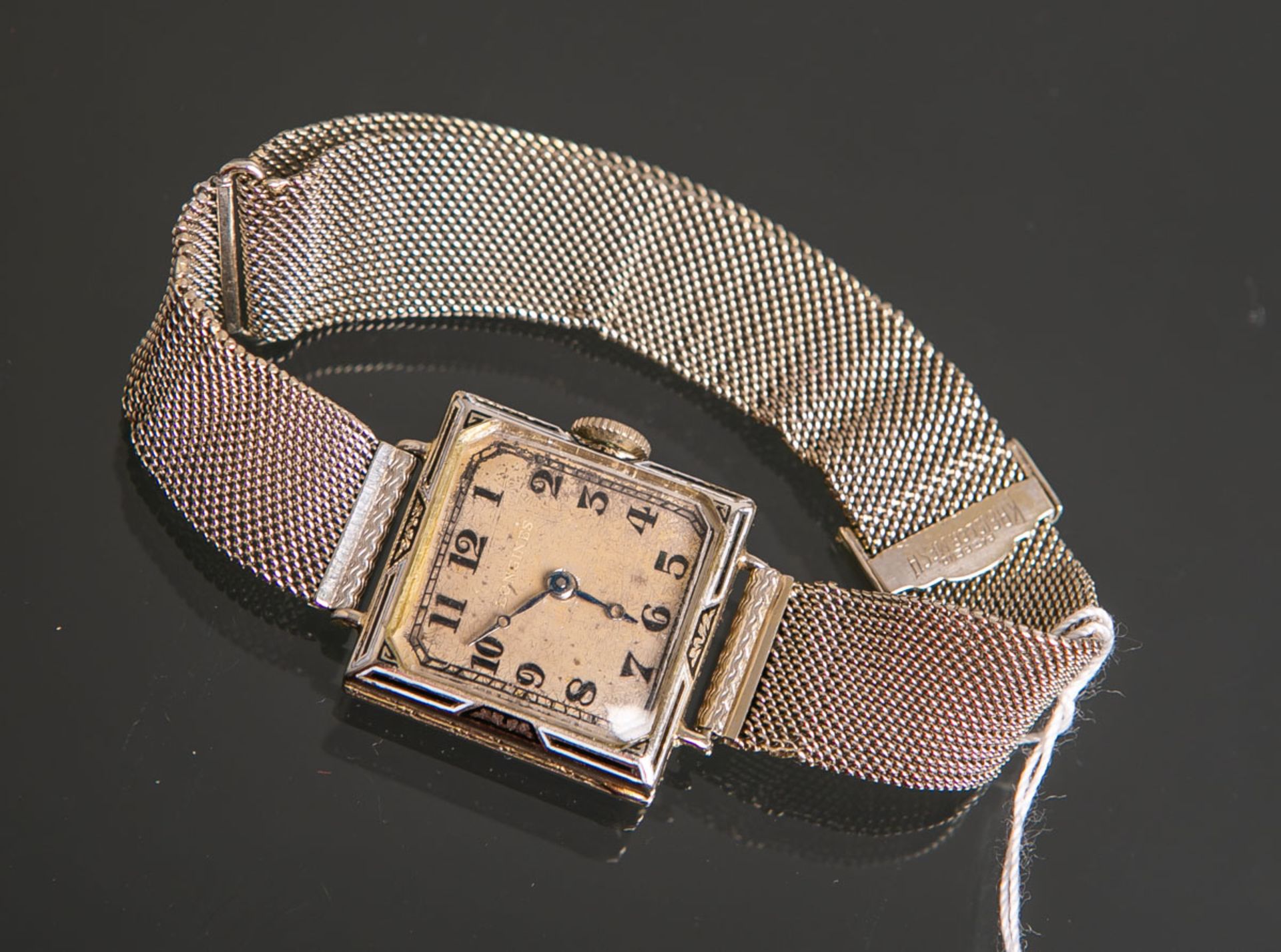 Damenarmbanduhr 750 WG (Longines, Anfang 20. Jh.)