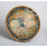 Historischer Keramikteller (Italien, Veneto, wohl 17. Jh.)