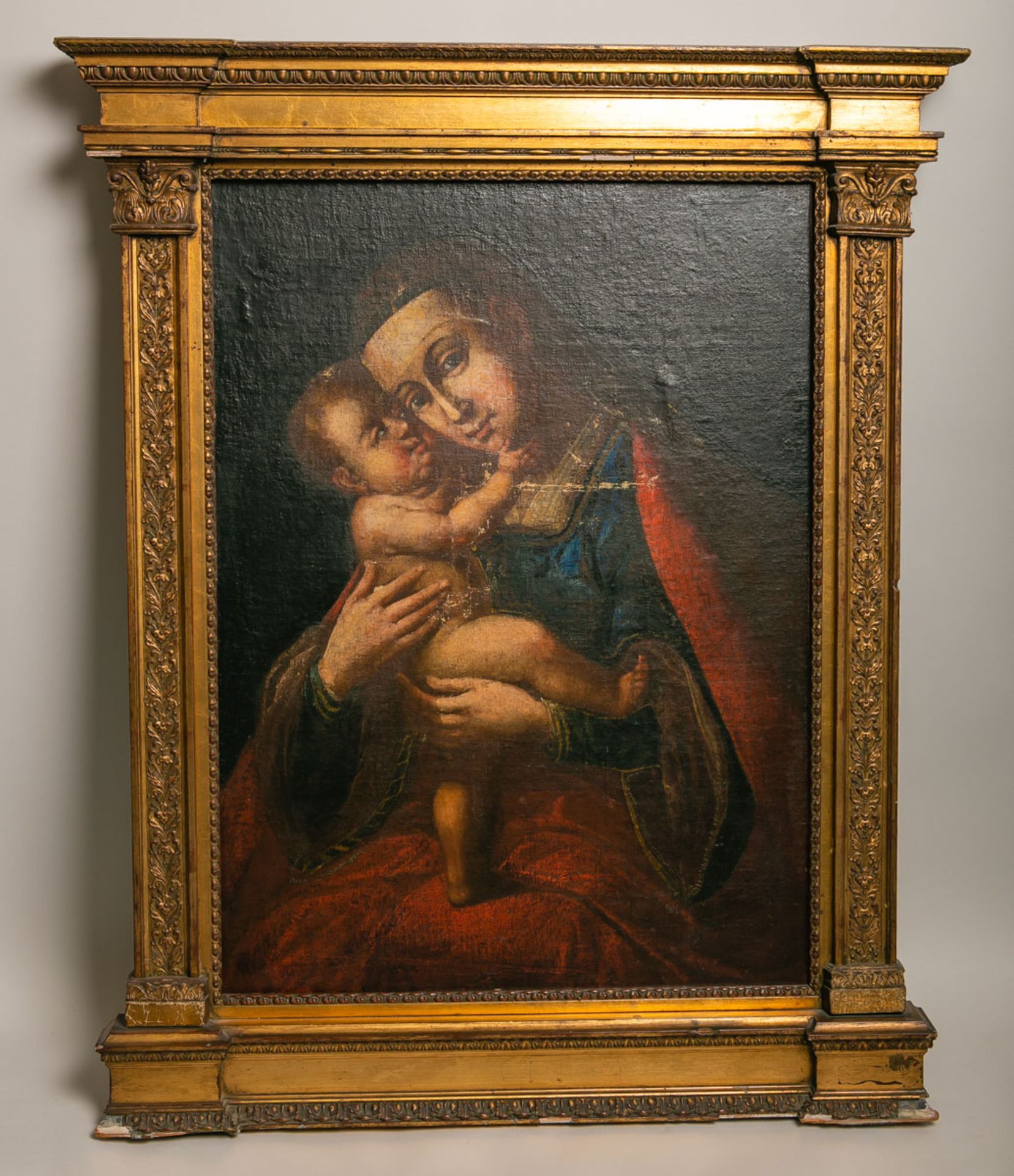 Künstler/in unbekannt (18./19. Jh.), Madonna mit Kind