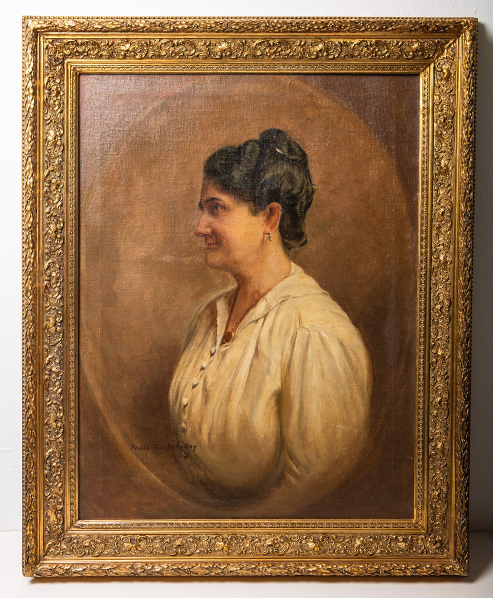 Trubetskoy, Pavel Petrovitch (1866 - 1938), Damenportrait
