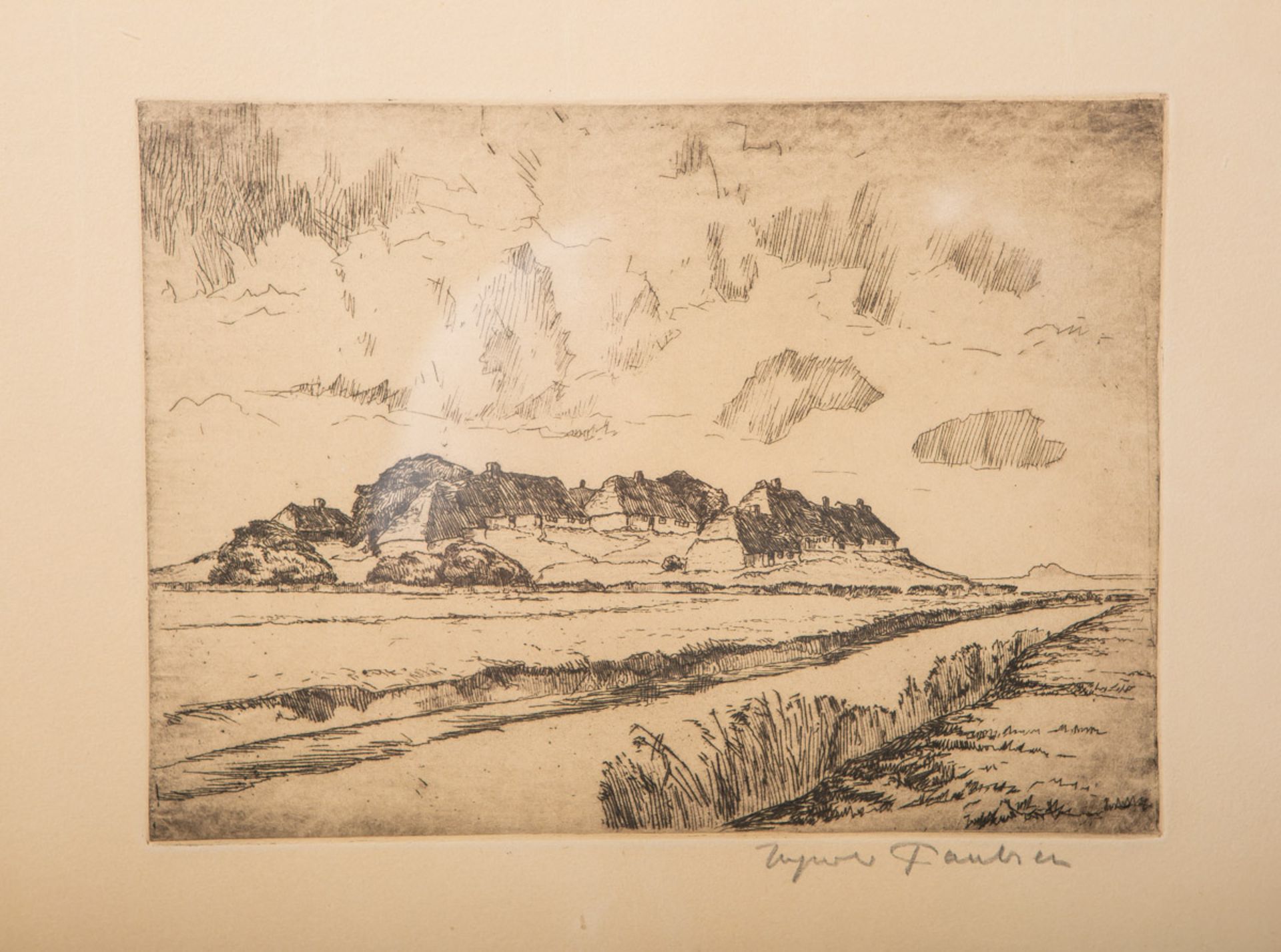 Paulsen, Ingwer (1883 - 1943), Landschaftsdarstellung