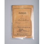 Soldbuch des Füsiliers "Georg Neumann"