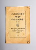 Horst, Hans (Wehrmann im Landw.Inf.Regt.116) "In französischer Kriegsgefangenschaft. Aufzeichnungen 
