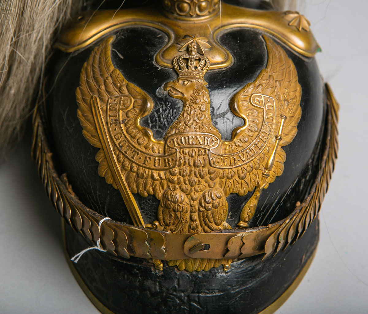 Pickelhaube (Preußen, um 1900) - Image 3 of 6