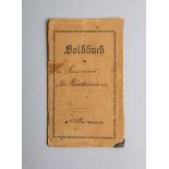 Soldbuch des Kanoniers "Otto Brackelmann"