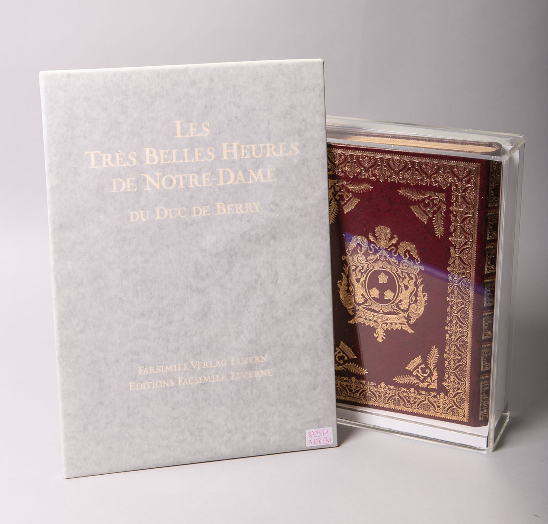 Faksimile "Les tres Belles Heures de Notre-Dame. Du Duc de Berry" - Image 2 of 2