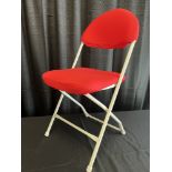 Chair Pad- FanBack color: Red
