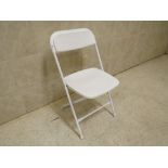Chair - Standard White - Folding (Indoor)