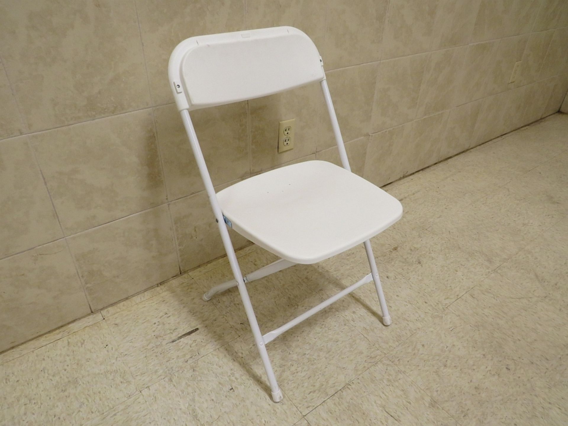 Chair - Standard White - Folding (Indoor)