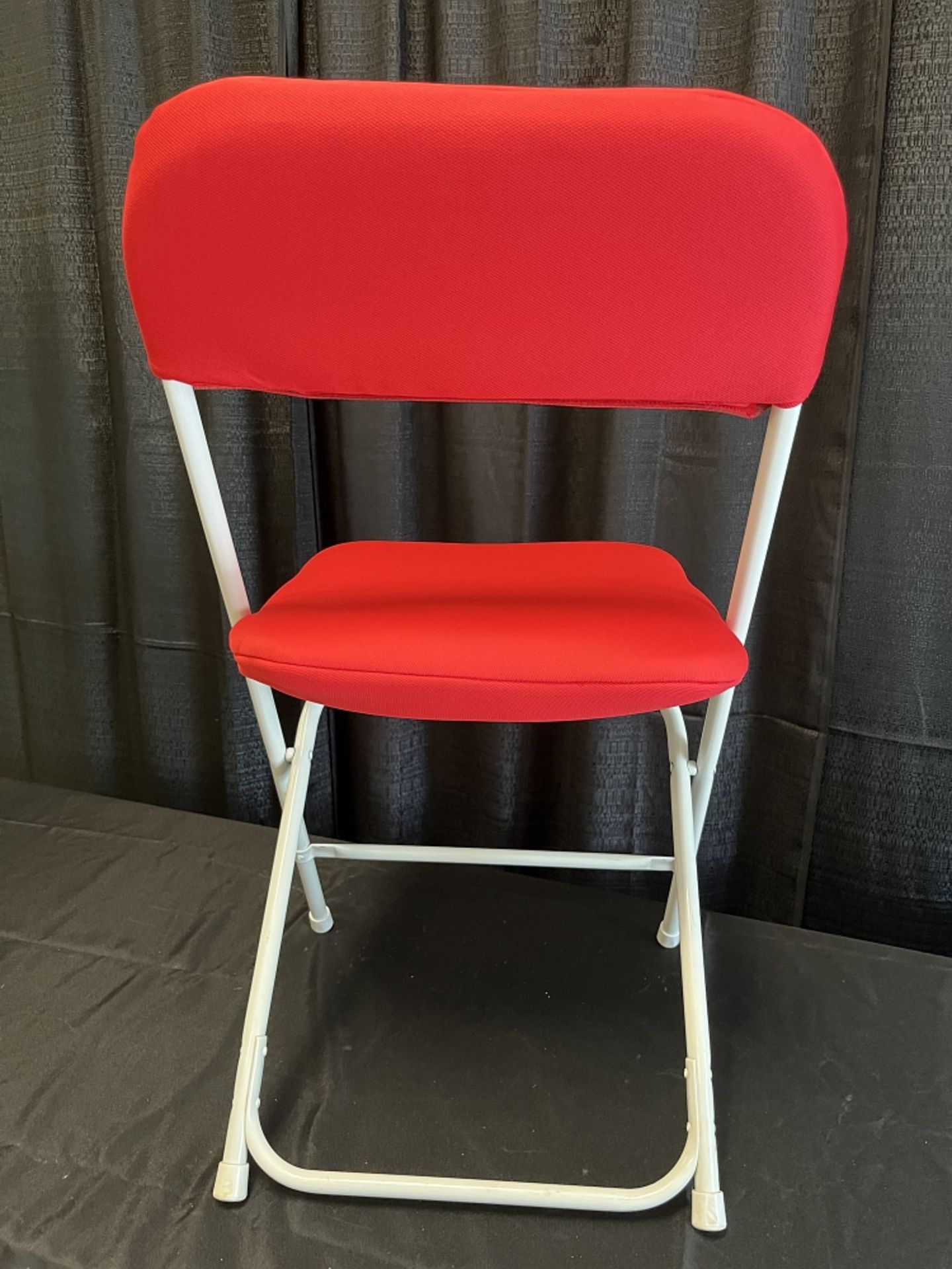 Chair Pad- Standard Back color: Red - Image 2 of 2
