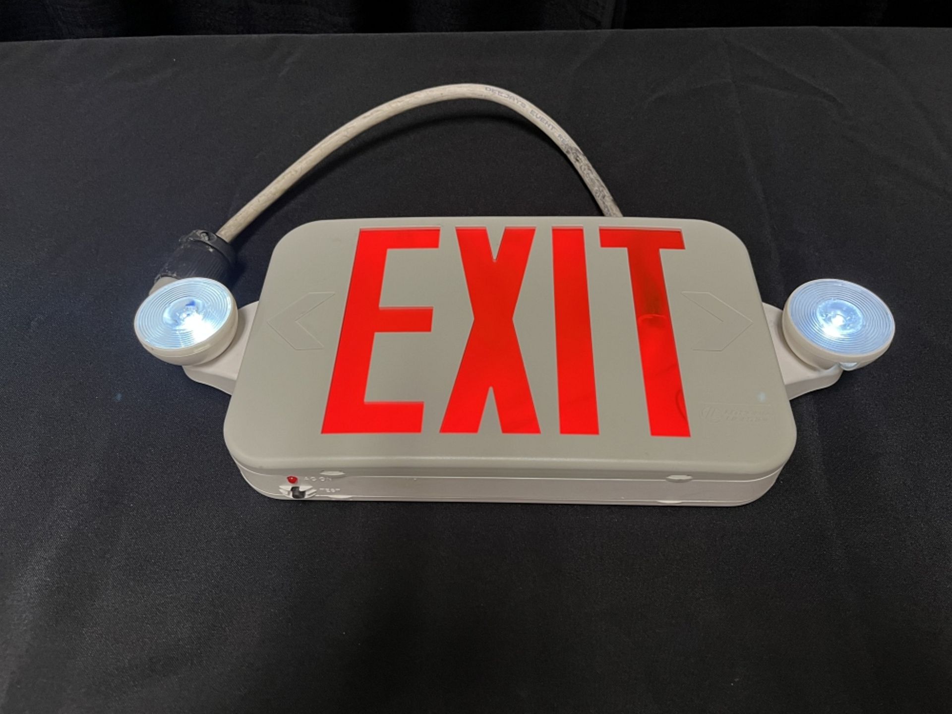 Exit Sign with Emergency Light