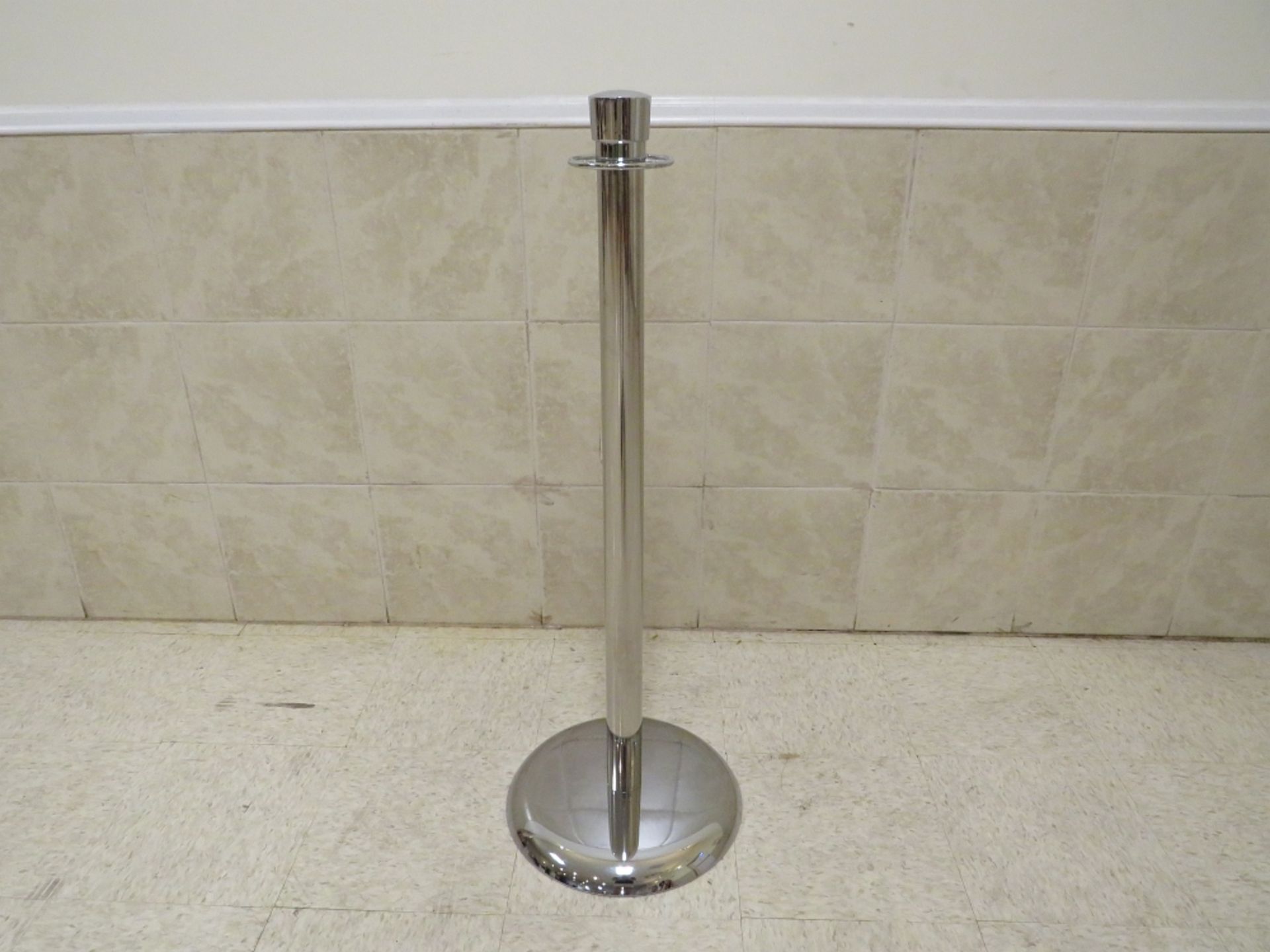 Stanchion Chrome - for VELVET ROPE