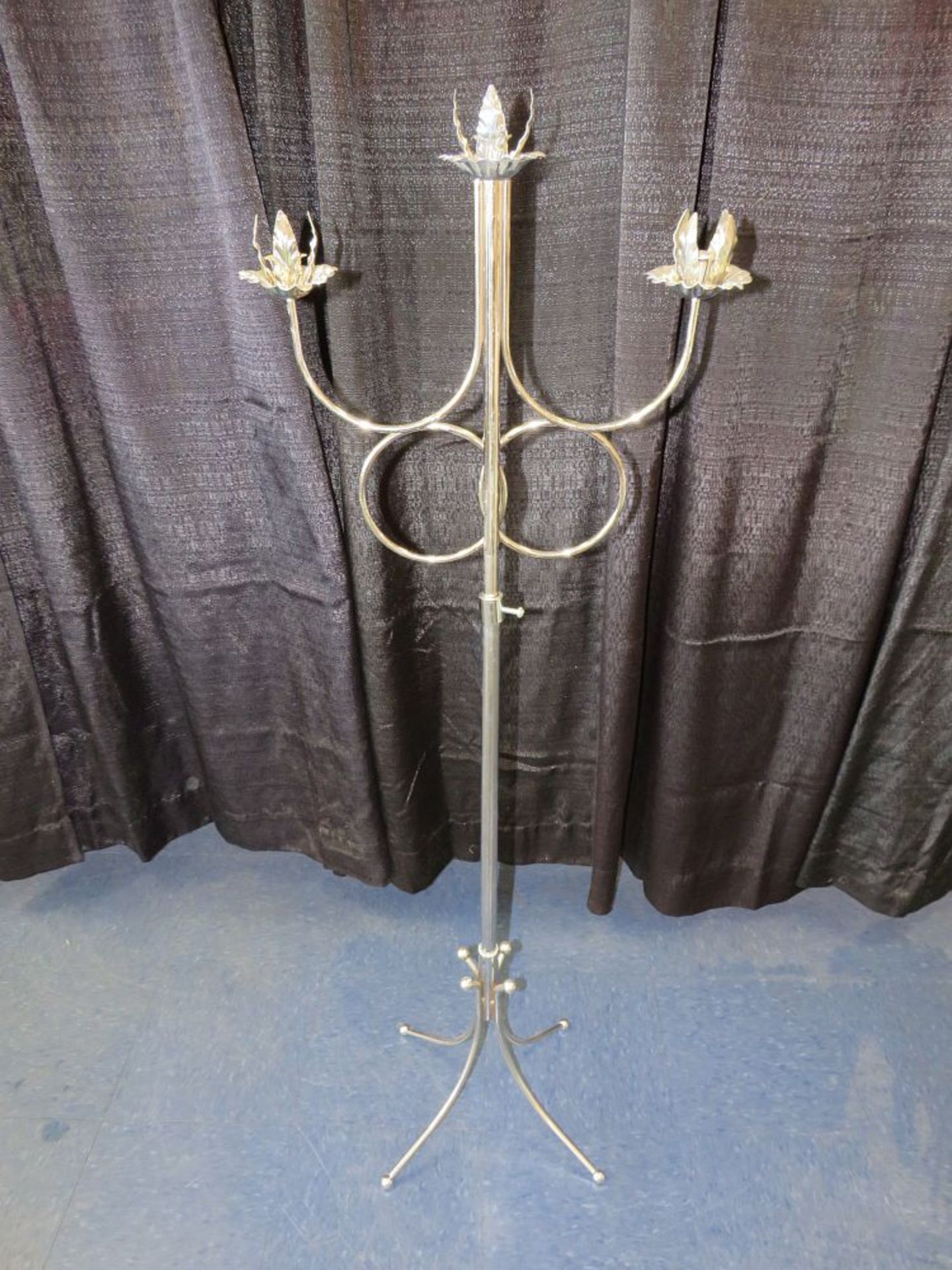 CANDELABRA 3 LIGHT IRON UNITY SMALL