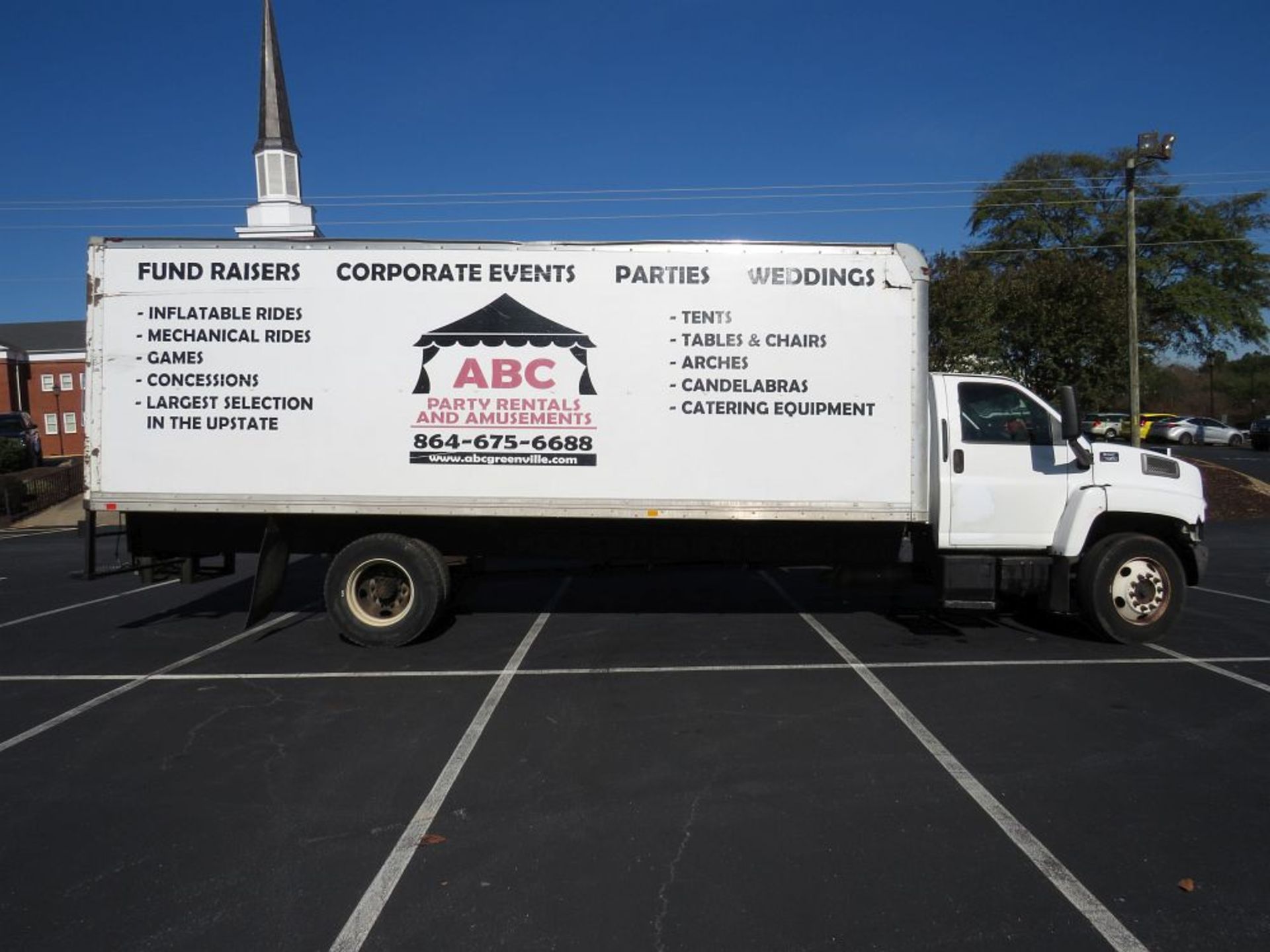 2005 GMC 24' BOX TRUCK, 7.2 L DIESEL C7500 213593 miles - Image 6 of 11