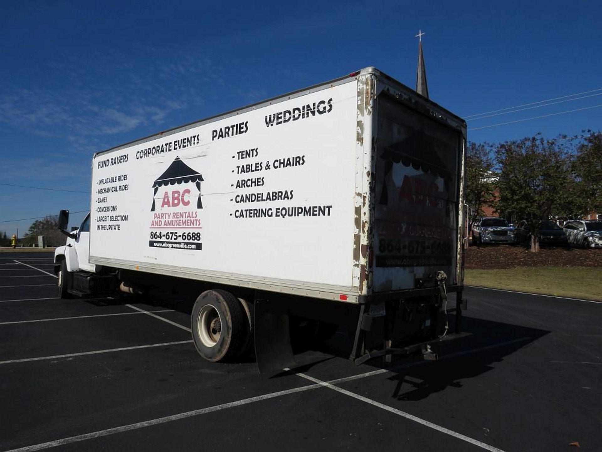 2005 GMC 24' BOX TRUCK, 7.2 L DIESEL C7500 213593 miles - Image 3 of 11