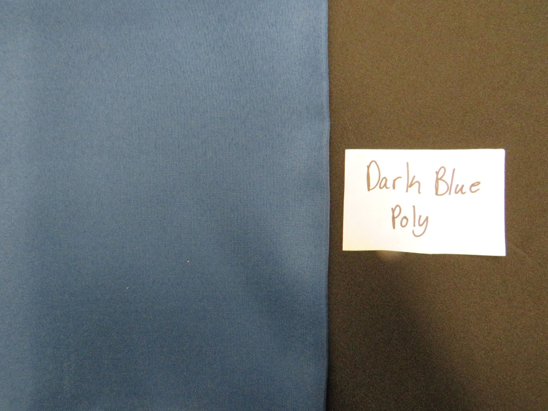 90X132 DARK BLUE #158 POLY