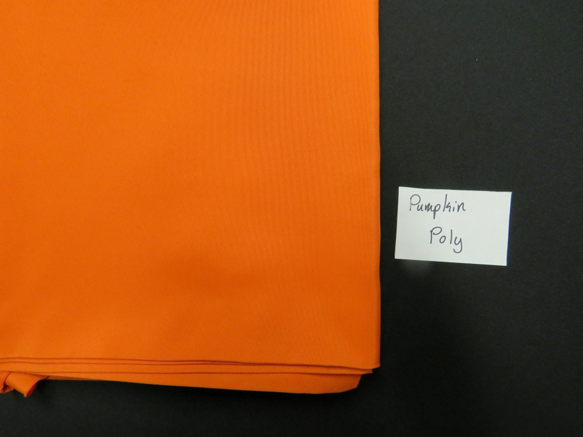 90X156 PUMPKIN ORANGE #156 POLY