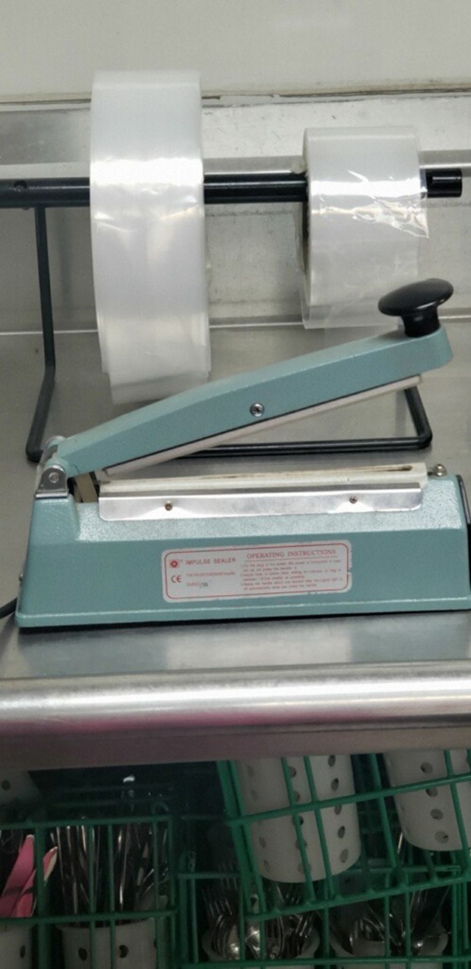 POLY BAG SEALER & POLY BAGGING STAND